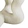 Maddie Cream Textured Side Table by TOV Furniture