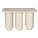 Rahul Cream Console Table by TOV Furniture