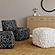 Cathy Cream Woven Pouf by TOV Furniture
