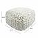 Cathy Cream Woven Pouf by TOV Furniture