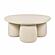 Rahul Cream Round Coffee Table by TOV Furniture