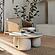 Rahul Cream Round Coffee Table by TOV Furniture
