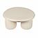 Rahul Cream Round Coffee Table by TOV Furniture