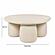 Rahul Cream Round Coffee Table by TOV Furniture