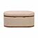 Olivier Ivory Boucle Oval Storage Ottoman by TOV Furniture