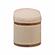 Olivier Ivory Boucle Oval Storage Ottoman by TOV Furniture
