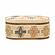 Olivier Cotton Oval Storage Ottoman by TOV Furniture