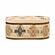 Olivier Cotton Oval Storage Ottoman by TOV Furniture