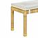 Amara Cream Linen Bench by TOV Furniture