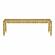 Amara Cream Linen Bench by TOV Furniture