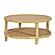 Amara Natural Rattan Coffee Table by TOV Furniture