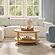 Amara Natural Rattan Coffee Table by TOV Furniture