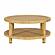 Amara Natural Rattan Coffee Table by TOV Furniture