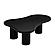 Gotham Onyx Black Coffee Table by TOV Furniture