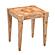 Brandyss Natural Burl End Table by TOV Furniture