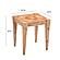 Brandyss Natural Burl End Table by TOV Furniture