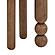 Morse Cognac Wooden Accent Table by TOV Furniture