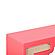 Suzie Coral Pink & Rattan Console Table by TOV Furniture
