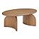 Sofia Cognac Wooden Coffee Table by TOV Furniture