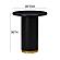 Chelsea Black Oak Entry Table by TOV Furniture