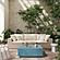 Mixie Blue Tile Indoor / Outdoor Coffee Table by TOV Furniture