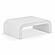 Hump White Coffee Table by TOV Furniture