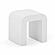 Hump White Side Table by TOV Furniture