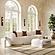 Hump White Side Table by TOV Furniture