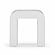 Hump White Side Table by TOV Furniture