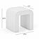 Hump White Side Table by TOV Furniture