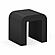 Hump Black Side Table by TOV Furniture