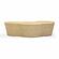 Slab Natural Seagrass Coffee Table by TOV Furniture