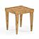 Brandyss Honey Burl End Table by TOV Furniture