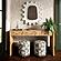Brandyss Natural Burl Console Table by TOV Furniture
