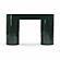 Mira Deep Green High Gloss Console Table by TOV Furniture