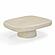Darial Sandstone Indoor/Outdoor Coffee Table by TOV Furniture