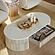 Bella Cream Large Storage Coffee Table by TOV Furniture