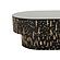 Faye Black Glass Coffee Table by TOV Furniture