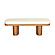 Ollie White Boucle Wooden Bench by TOV Furniture