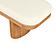 Ollie White Boucle Wooden Bench by TOV Furniture