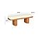 Ollie White Boucle Wooden Bench by TOV Furniture