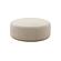 Broohah Beige Linen Ottoman by TOV Furniture