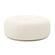 Fickle Cream Boucle Swivel Ottoman by TOV Furniture