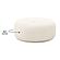 Fickle Cream Boucle Swivel Ottoman by TOV Furniture