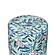 Taurus Ceramic Stool In Garden Print by TOV Furniture