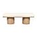 Sagano White Dyed-Yarn Bench by TOV Furniture