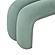 Leigh Green Velvet Channeled Bench by TOV Furniture