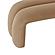 Leigh Taupe Velvet Channeled Bench by TOV Furniture