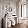 Nero Cream Boucle Ottoman by TOV Furniture