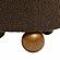 Jaine Chocolate Brown Boucle Stool by TOV Furniture